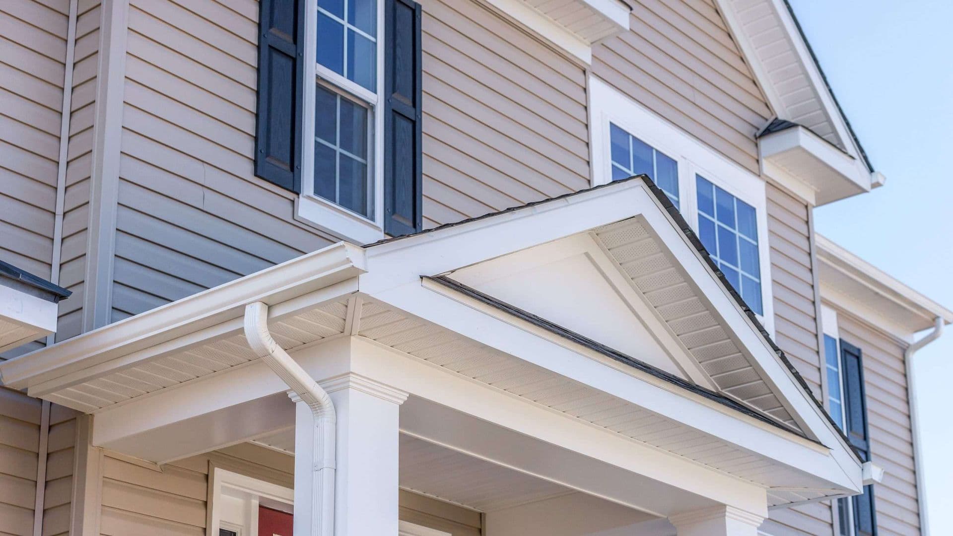 beige siding in kaysville