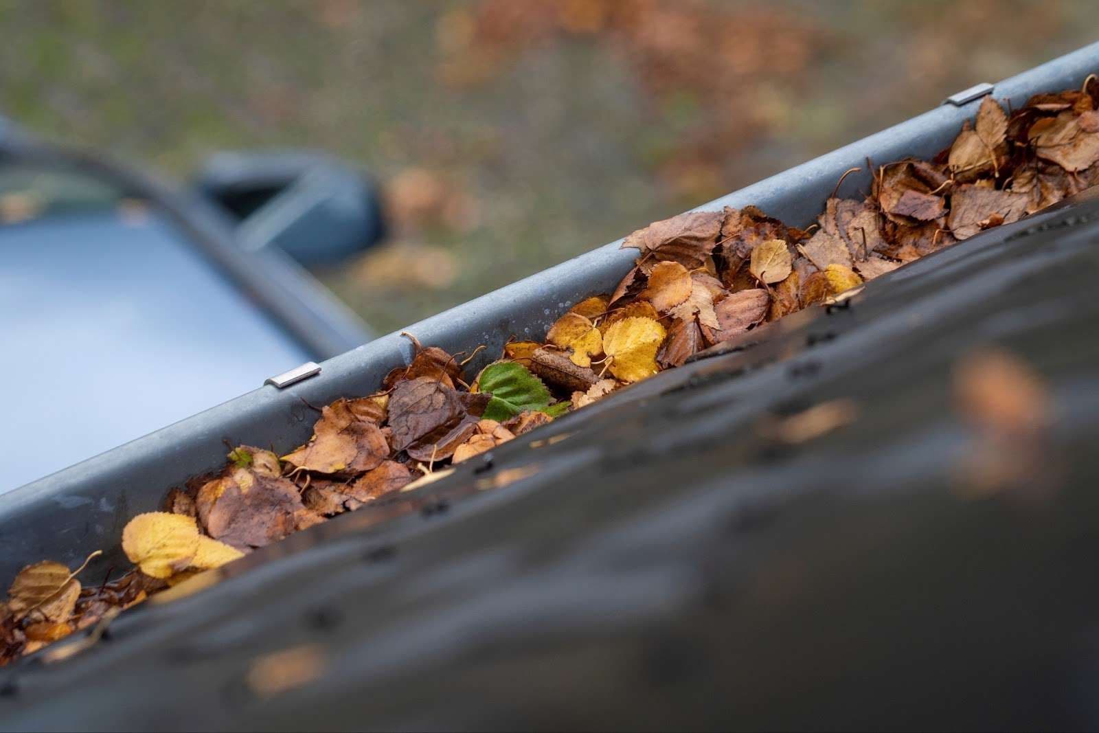 blocked gutter lehi