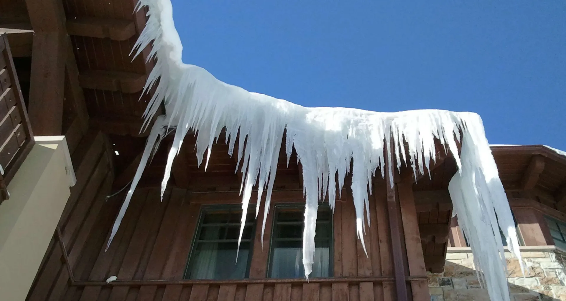 ice on roof