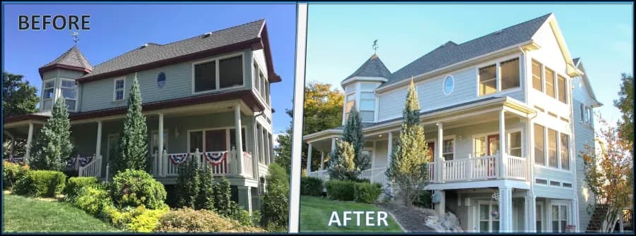 before and after