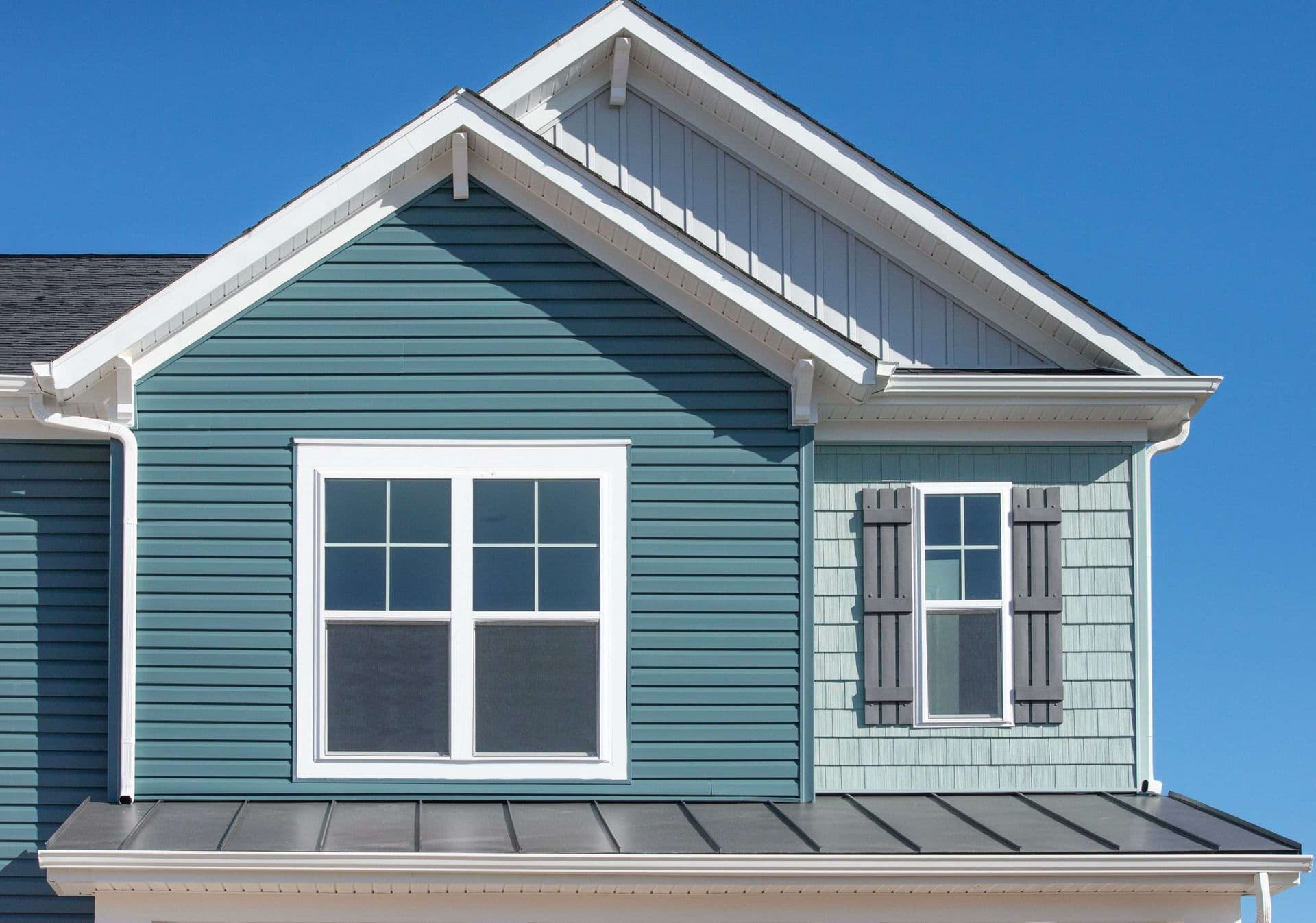 teal house james hardie fiber cement siding lehi